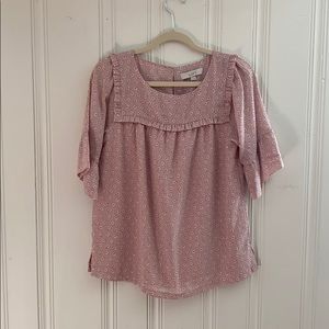 LOFT Light Pink Blouse